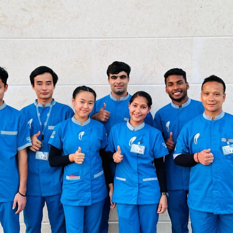 MKM trained cleaning personnel in the UAE